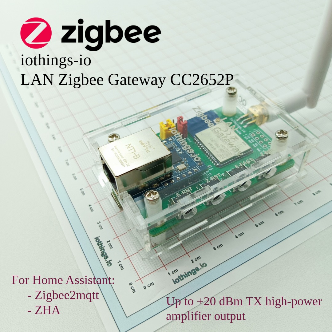 LAN Zigbee Coordinator Gateway ZC-04 (Ethernet + USB-C)